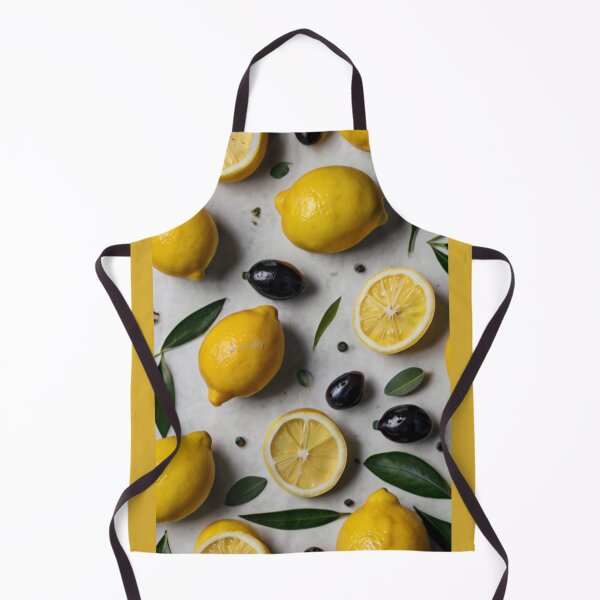 Item preview, Mediterranean Bliss in Lemon & Olive Tones designed and sold by FilMate.