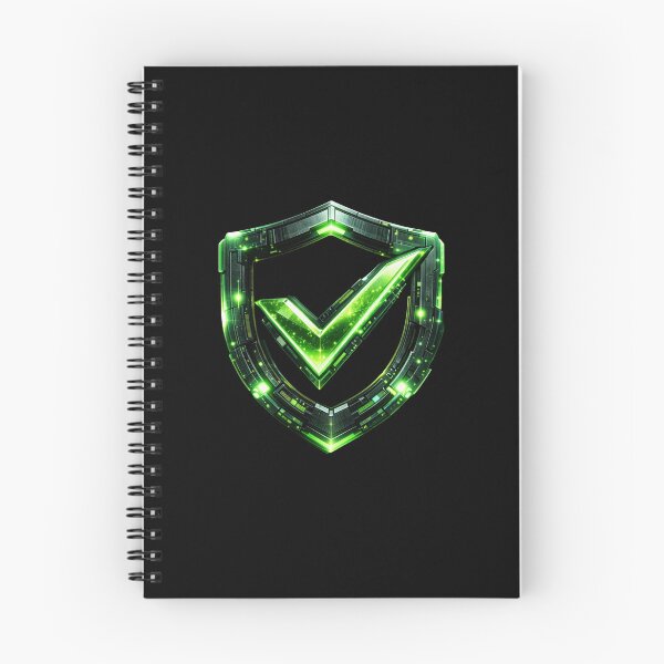 Item preview, Green Checks Shield designed and sold by Talented Bum.