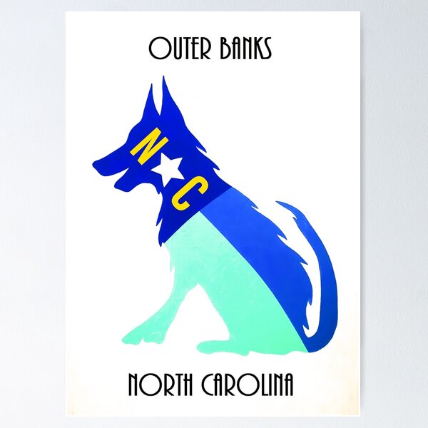 Item preview, NC DOG (OUTER BANKS, NC) designed and sold by barryknauff.