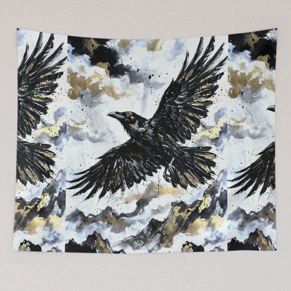 Item preview, Raven Art designed and sold by Aureluxe.