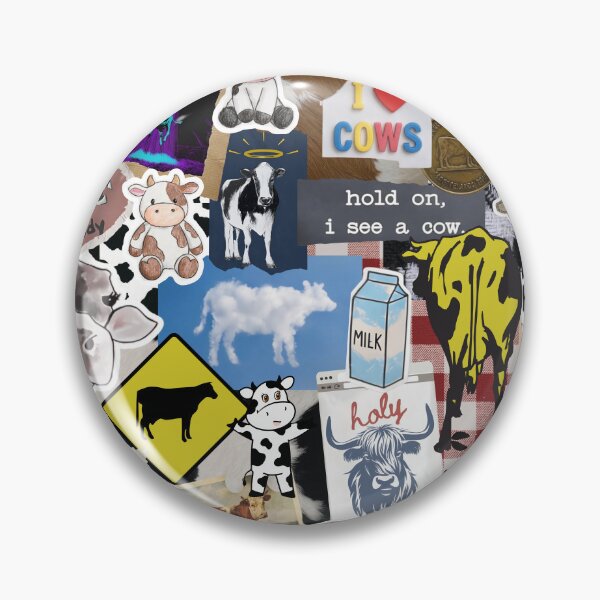 Item preview, Weird Cow Lovers Collage Scrapbook Chaos designed and sold by GlueGunEnergy.