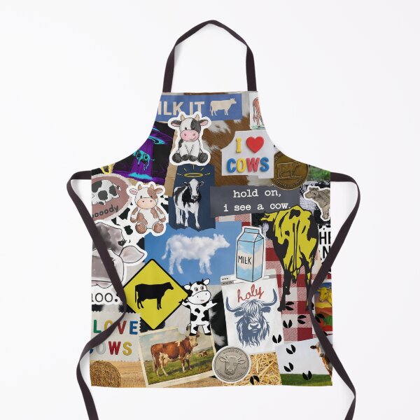 Item preview, Weird Cow Lovers Collage Scrapbook Chaos designed and sold by GlueGunEnergy.