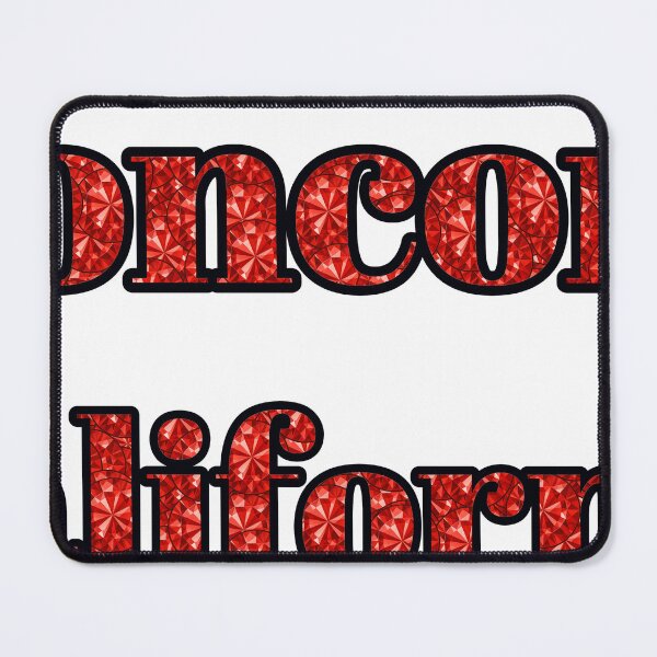 Item preview, Concord California City Name With Red Rhinestone designed and sold by TheIconSmith.