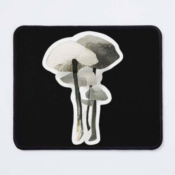 Item preview, Midnight Inky Cap Watercolor Mushroom Study designed and sold by kndzxf.
