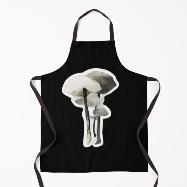 Item preview, Midnight Inky Cap Watercolor Mushroom Study designed and sold by kndzxf.