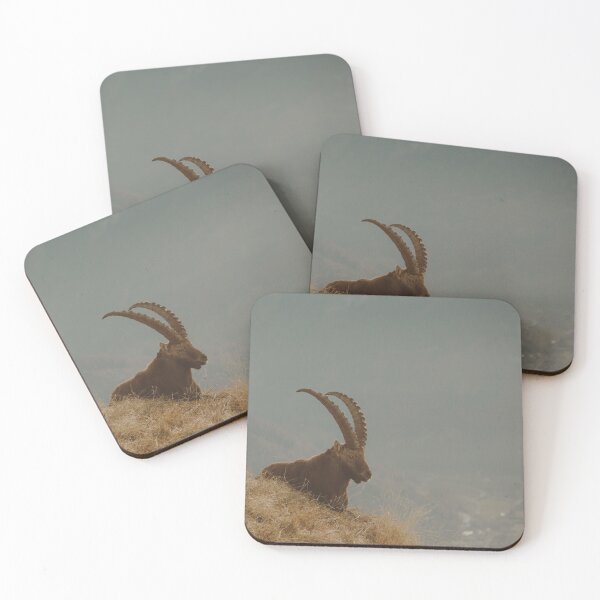 Item preview, Capicorn in Mountains designed and sold by NicolasGlowArt.