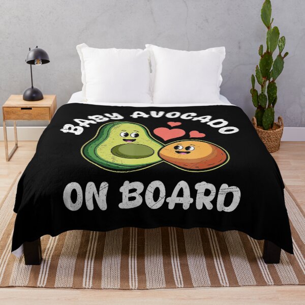 Item preview, Baby Avocado On Board Cute Avocado Design designed and sold by zamiokaline.