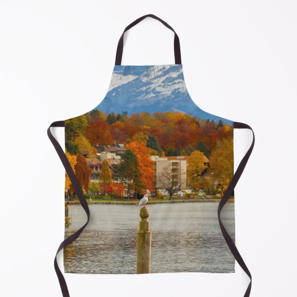 Item preview, Seagull in Mountains designed and sold by NicolasGlowArt.