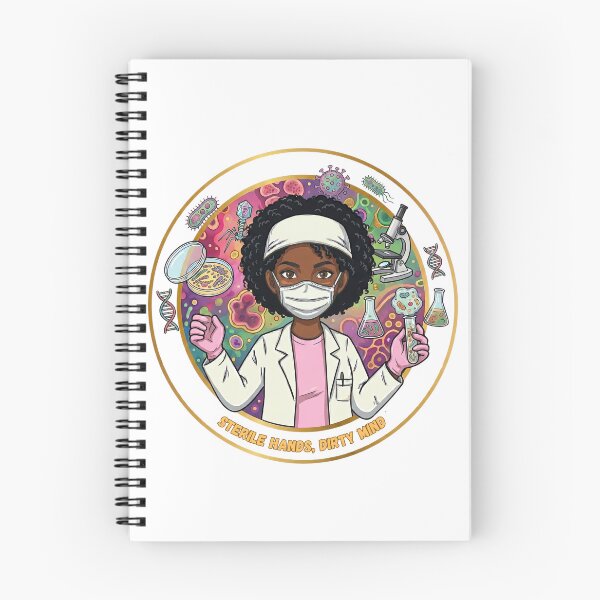 Item preview, Sterile hands, dirty mind (microbiologist) designed and sold by Nurse Eve.