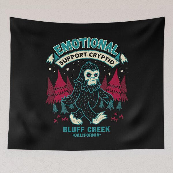Item preview, Copy of Emotional Support Cryptid - Funny Dark Humor Mothman designed and sold by Nemons.