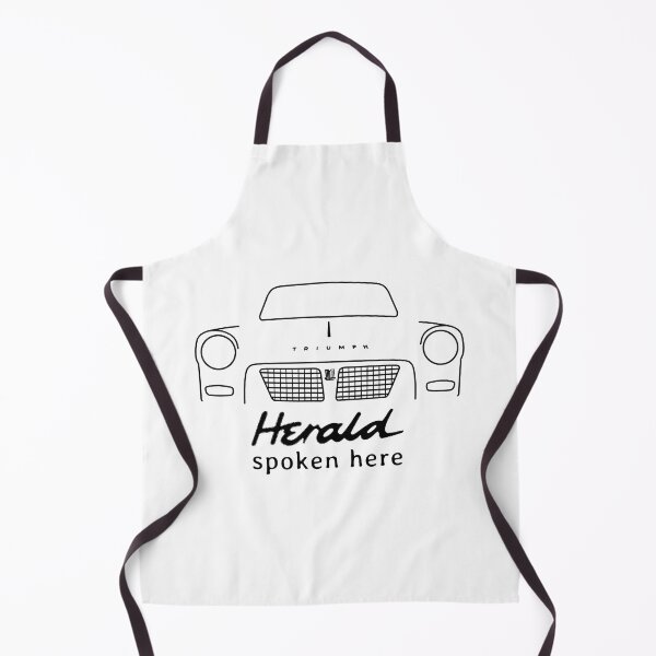 Item preview, Triumph Herald classic car outline "spoken here" (black) designed and sold by soitwouldseem.