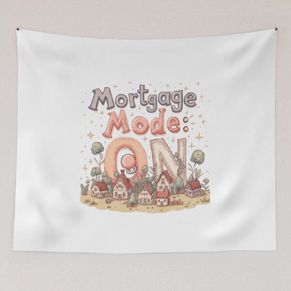 Item preview, Mortgage & Finance Humor Theme Design –Mortgage Mode On designed and sold by StylePrynt.