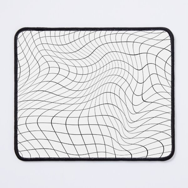 Item preview, Y2K White Wave Grid designed and sold by limuliru.