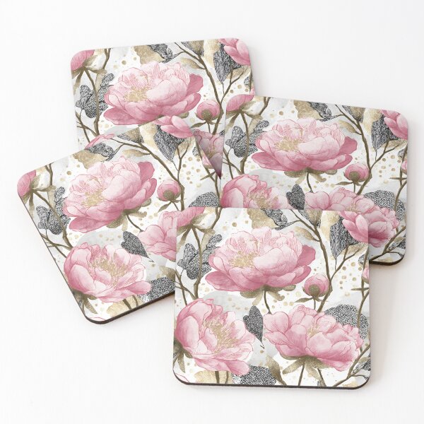 Item preview, Seamless Pink Floral Pattern With Elegant Botanical Design designed and sold by EL-Lebedenko.
