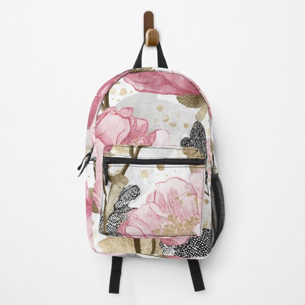 Item preview, Seamless Pink Floral Pattern With Elegant Botanical Design designed and sold by EL-Lebedenko.