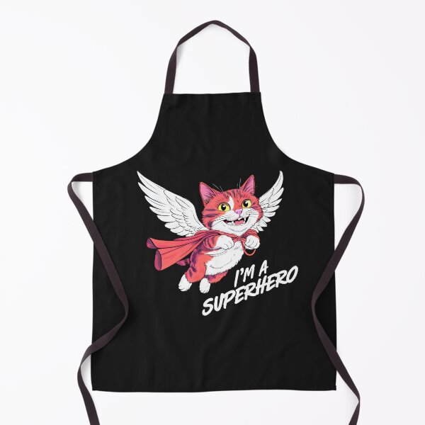 Item preview, Cute animal cat super hero kawaii  designed and sold by madevdine.