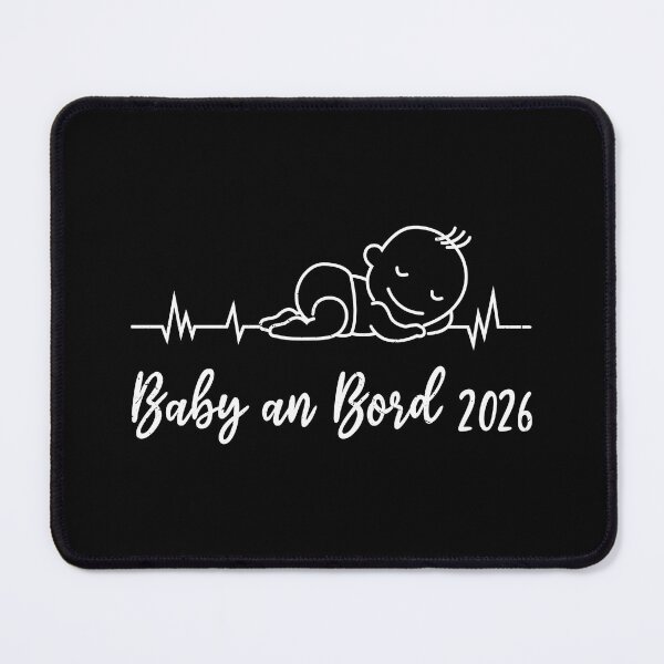 Item preview, Baby On Board 2026 Pregnancy Announcement Design designed and sold by zamiokaline.