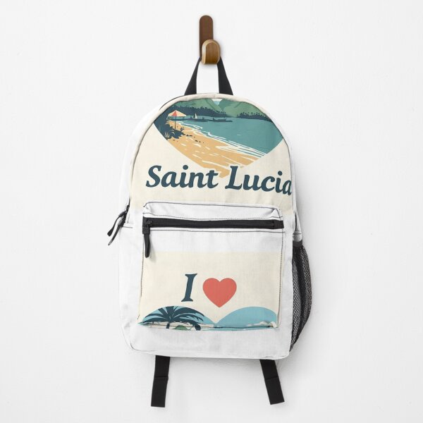 Item preview, Saint Lucia – Caribbean Island Pride Design, Travel Gift Shirt designed and sold by Aisha Creates.