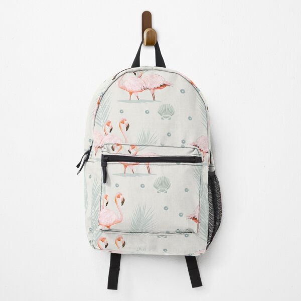 Item preview, Cloud Dancer Beach Flamingos designed and sold by clavearts.