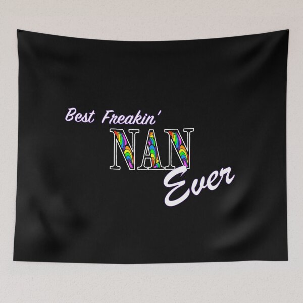 Item preview, Best Freakin’ Nan EVER - BLACK by Amanda M Lucas designed and sold by Amanda Lucas.