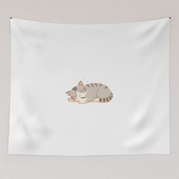 Item preview, Mentally Offline Cat – Relatable Mood Design designed and sold by Jiyahh.