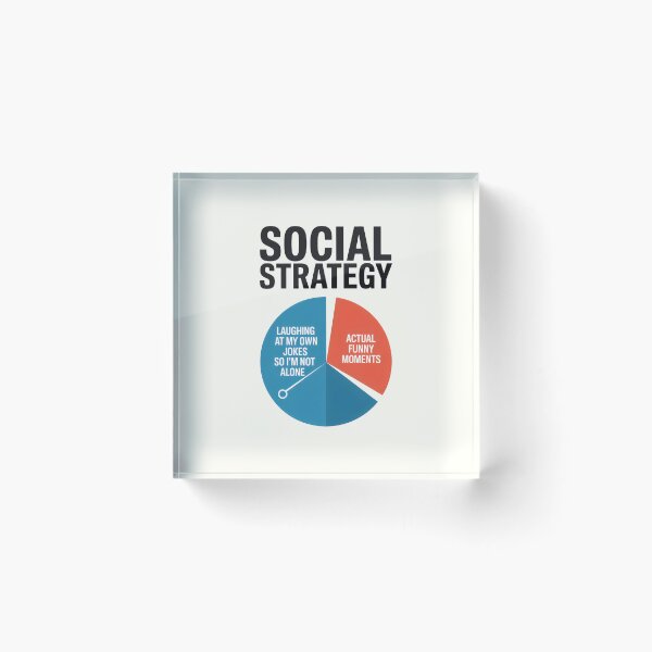 Item preview, Social Strategy Humor Chart Lifestyle designed and sold by SplashTastic.