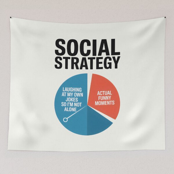 Item preview, Social Strategy Humor Chart Lifestyle designed and sold by SplashTastic.