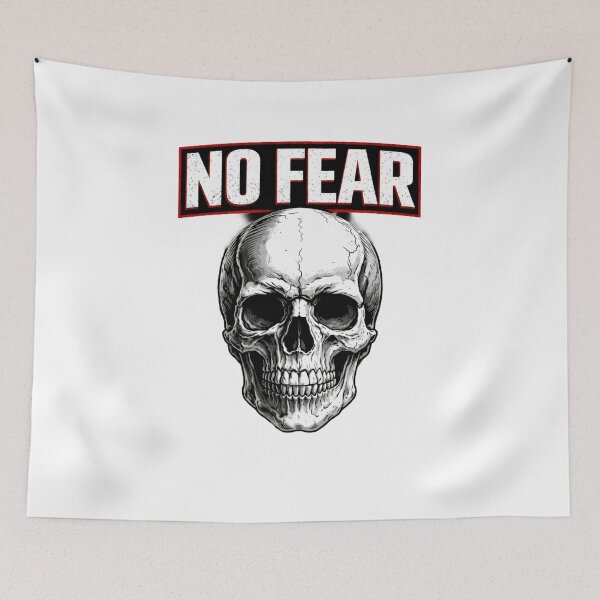 Item preview, No Fear Skull Streetwear Design designed and sold by HayatDesigns19.