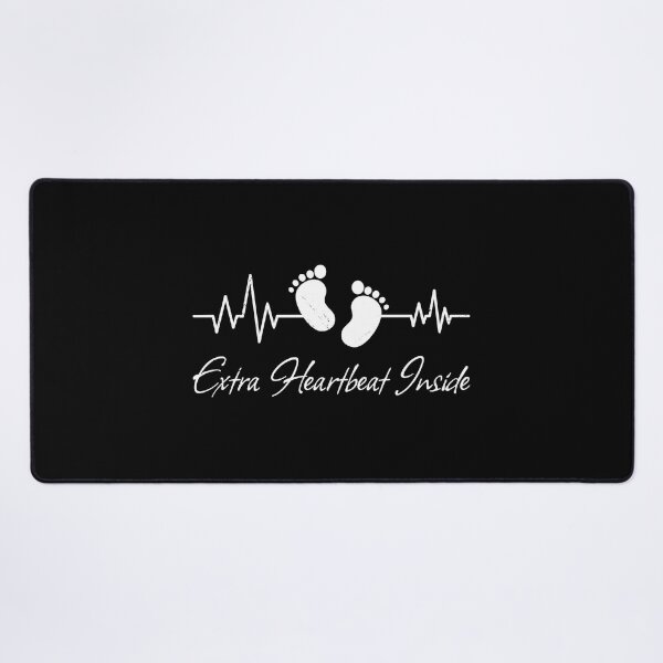 Item preview, Extra Heartbeat Inside Pregnancy Baby Design designed and sold by zamiokaline.