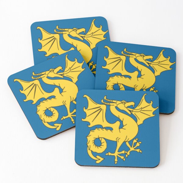 Item preview, Epic Dragon (Medieval Portugal Art) | Simple Flying Dragons Fantasy Symbols designed and sold by Based History.