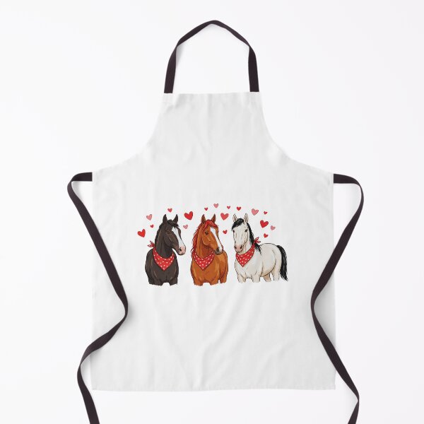 Item preview, Western Three Horses Heart Bandana designed and sold by DizzyShirts1.