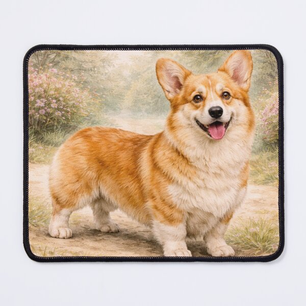 Item preview, Vintage Corgi designed and sold by Blackberry Hill Design Co..
