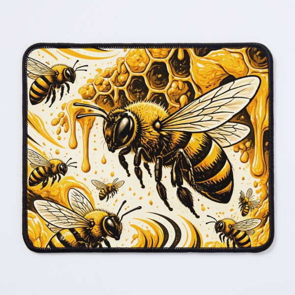 Item preview, Abstract Bee Design in Yellow and Black designed and sold by DrizzyV.
