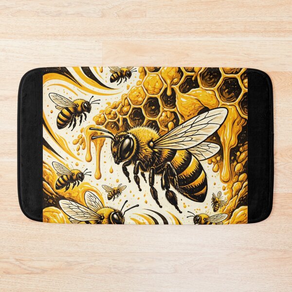 Item preview, Abstract Bee Design in Yellow and Black designed and sold by DrizzyV.
