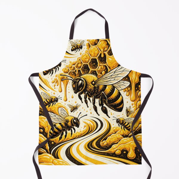 Item preview, Abstract Bee Design in Yellow and Black designed and sold by DrizzyV.