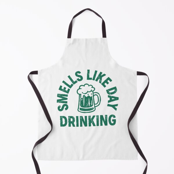 Item preview, Smells Like Day Drinking – Retro Beer Badge T-Shirt designed and sold by Slaw-Creation.
