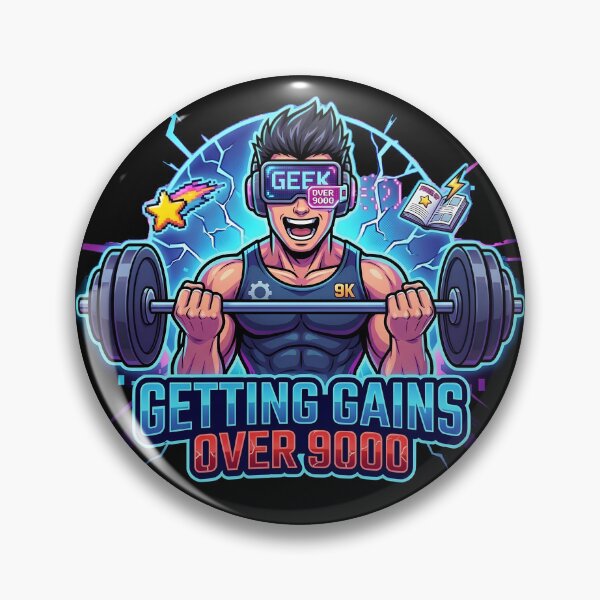 Item preview, Getting Gains Over 9000 - Anime Fitness Gym designed and sold by Over 9000 Gains.