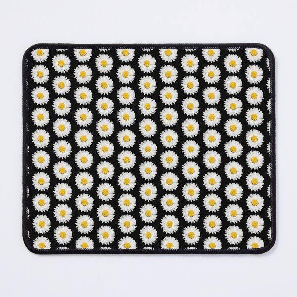 Item preview, Common Daisies Isolated on A Black Background designed and sold by taiche.