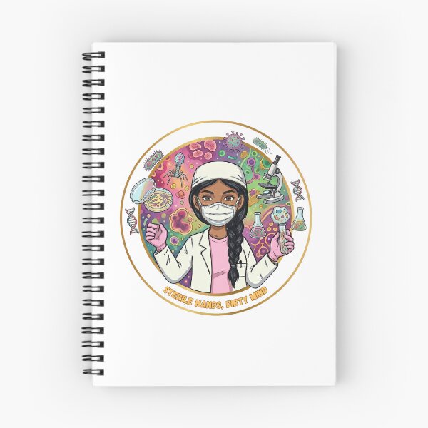 Item preview, Sterile hands, dirty mind (microbiologist) designed and sold by Nurse Eve.