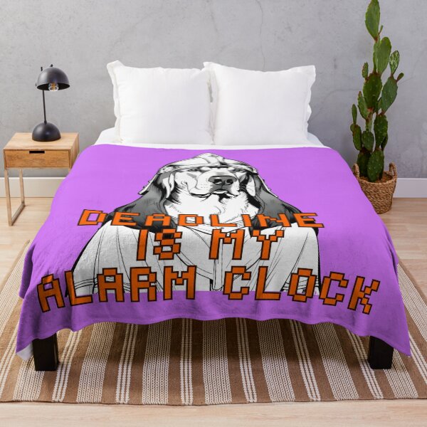Item preview, Deadline Is My Alarm Clock – Motivational Work Humor designed and sold by 8-Maxwell-8.