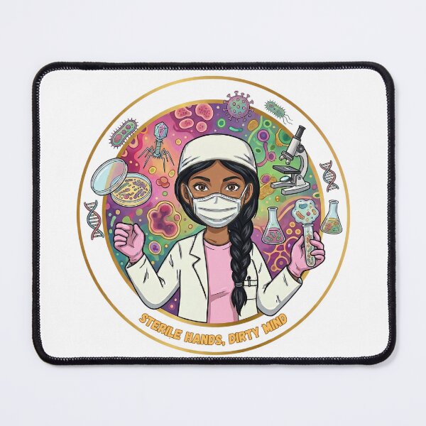 Item preview, Sterile hands, dirty mind (microbiologist) designed and sold by Nurse Eve.