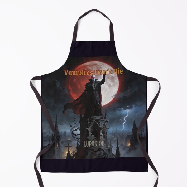 Item preview, Vampires Don't Die — Immortal Gothic Dark Art designed and sold by GeoWhimsy Studio.