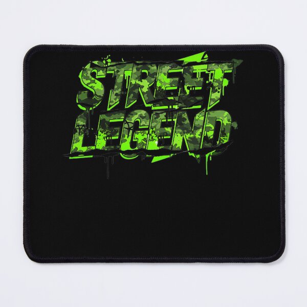 Item preview, Neon Green Camouflage Street Legend Slogan designed and sold by AilinsDesigns.