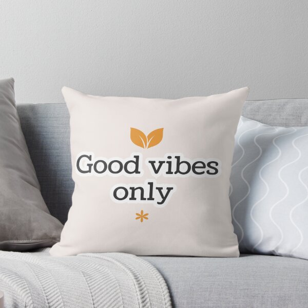 Item preview, Typography Sticker: Good Vibes Only | Positive Energy Spiritual designed and sold by CosmicQuietStudio.