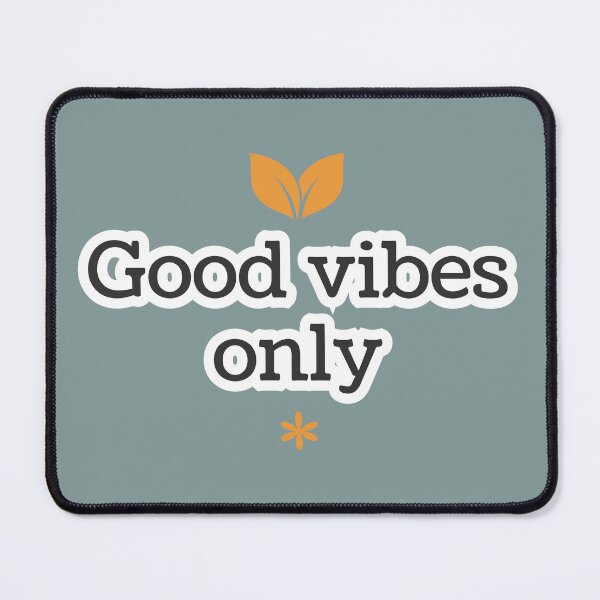 Item preview, Typography Sticker: Good Vibes Only | Positive Energy Spiritual designed and sold by CosmicQuietStudio.