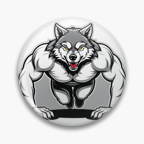 Item preview, Alpha Wolf Push-Ups – Inner Strength Fitness designed and sold by Toro2k4.