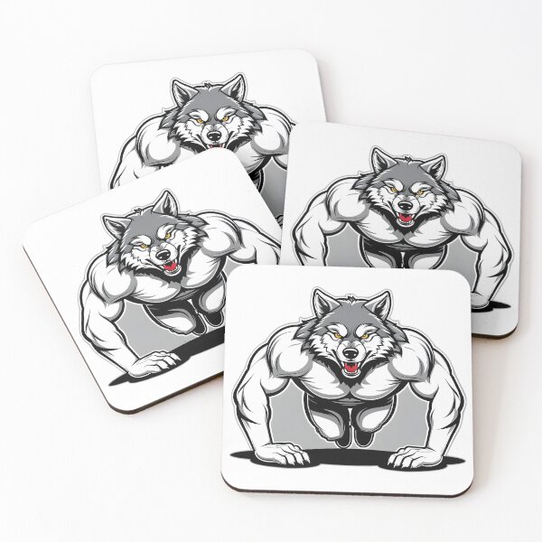 Item preview, Alpha Wolf Push-Ups – Inner Strength Fitness designed and sold by Toro2k4.