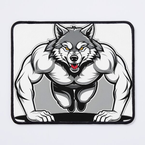 Item preview, Alpha Wolf Push-Ups – Inner Strength Fitness designed and sold by Toro2k4.