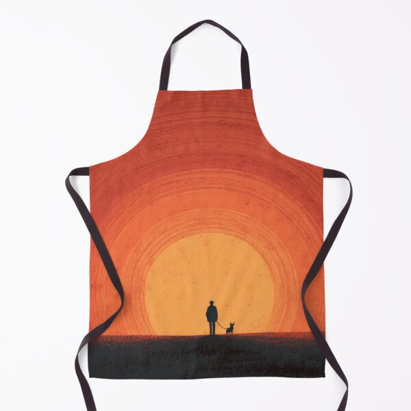 Item preview, Person and dog watch sunset together designed and sold by anytka.