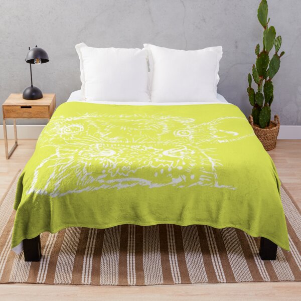 Item preview, Dairy Cow - Peekamoo - Light Lines - (#E9F055) designed and sold by The Stippler Process.